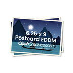 EDDM Postcards - 6.25 x 9 - 16pt UV Coated 2 sided