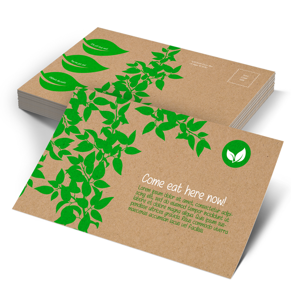 EDDM Postcards - 6.25 x 9 - 16pt UV Coated 2 sided