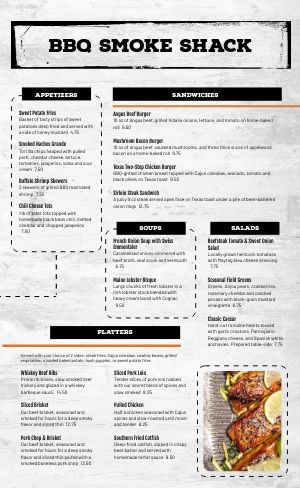 Restaurant Menus